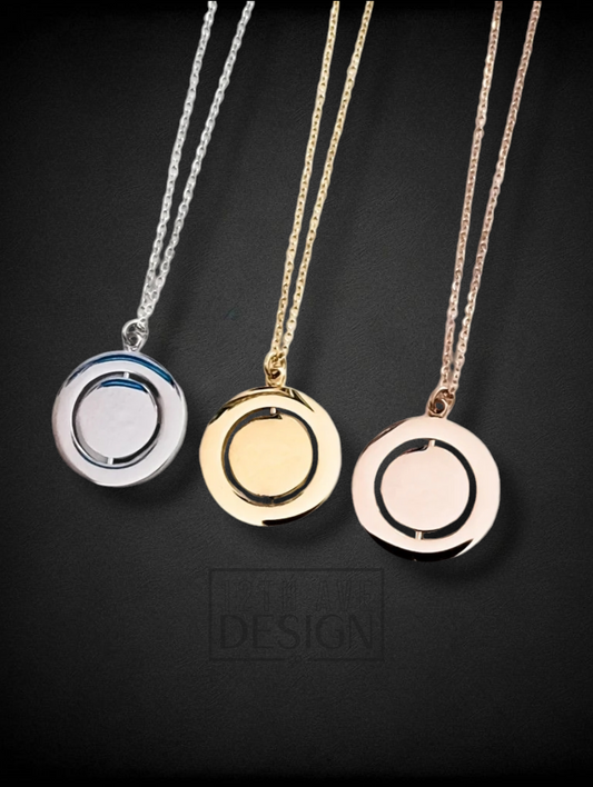 Rotating Charm Necklace