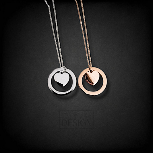Encircled Heart Necklace