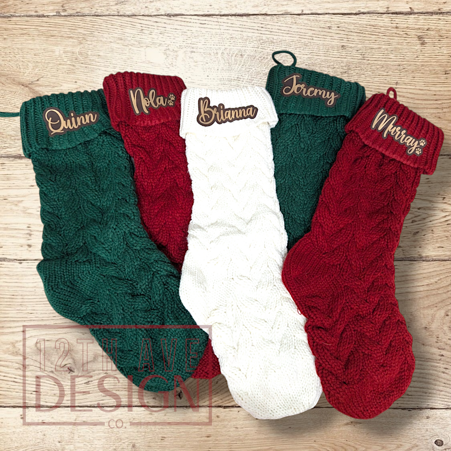 Leather & Knit Stockings
