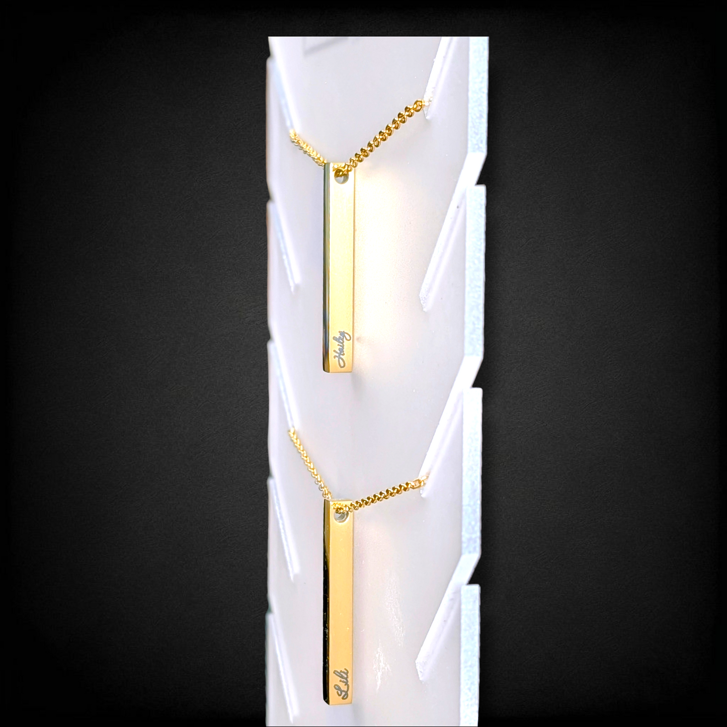 Vertical Bar Necklace