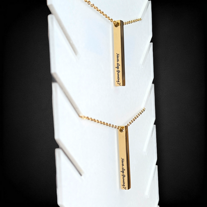 Vertical Bar Necklace
