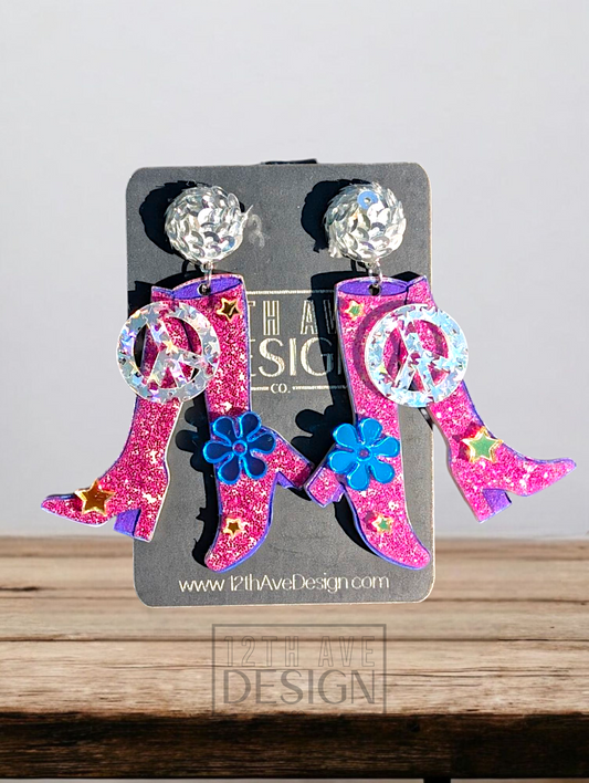 Embellished GoGo Boots