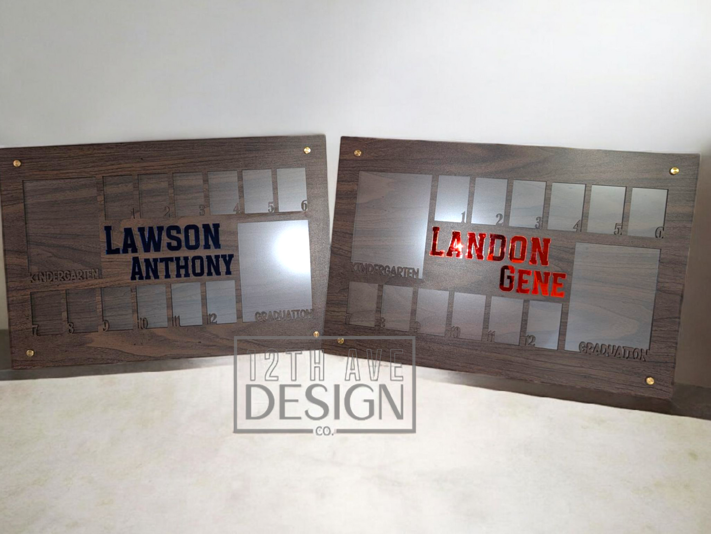 School Years Photo Frame Display (Personalized)