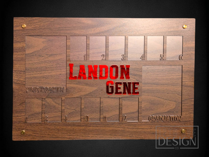 School Years Photo Frame Display (Personalized)