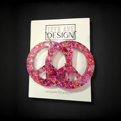Peace Sign Earrings