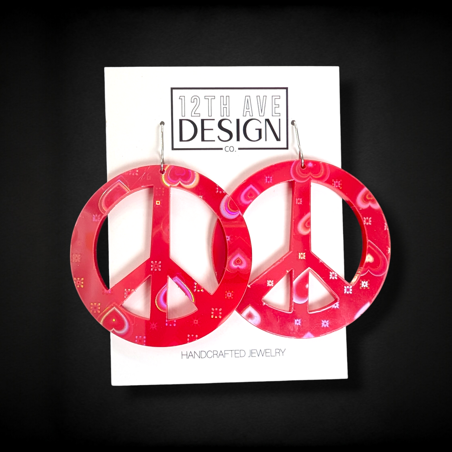 Peace Sign Earrings