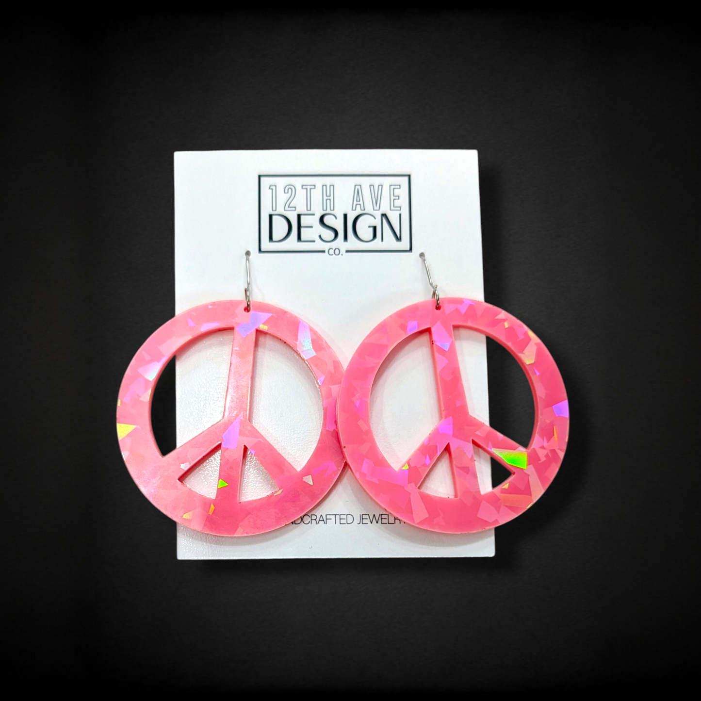 Peace Sign Earrings