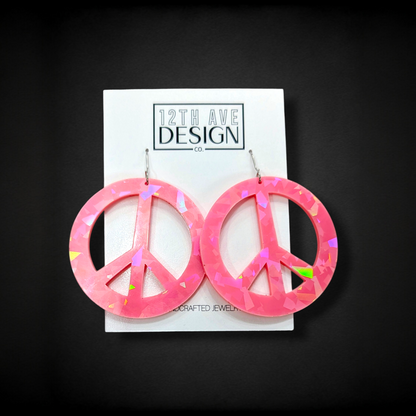 Peace Sign Earrings