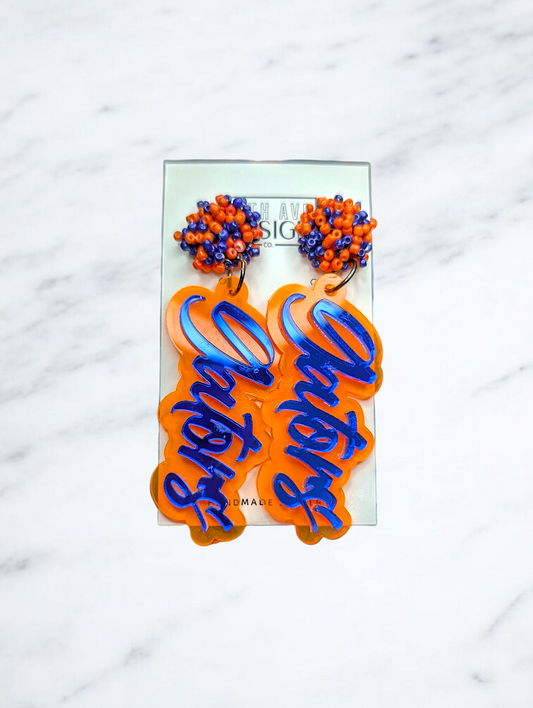 Gators Game Day Earrings