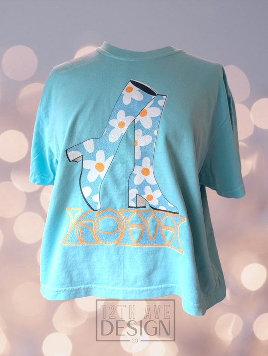 KOHH Boots Crop Tee