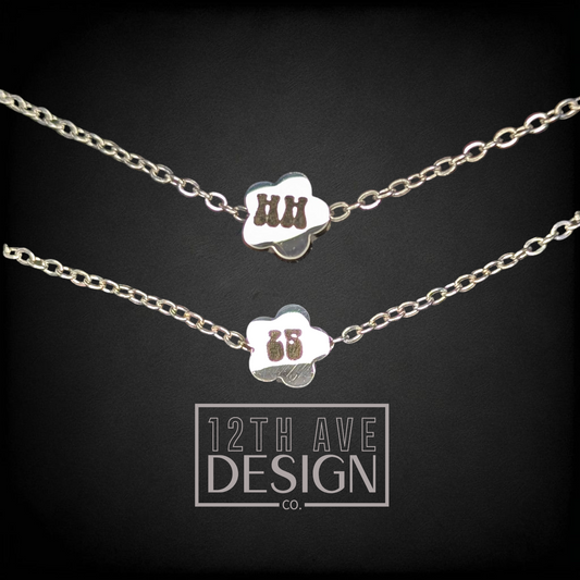 Tiny Daisy Charm Necklace