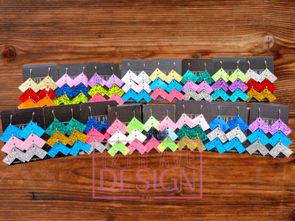 Chevron Trio Earrings