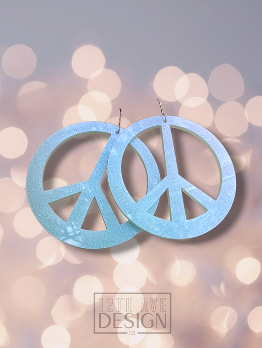 Peace Sign Earrings