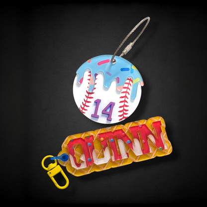 Deluxe Keychains | Bag Tags