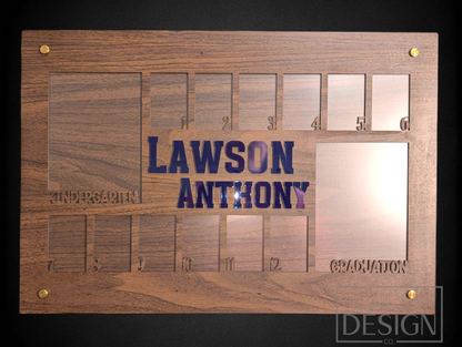 School Years Photo Frame Display (Personalized)