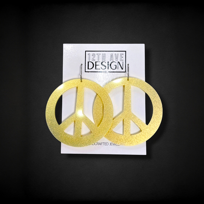 Peace Sign Earrings